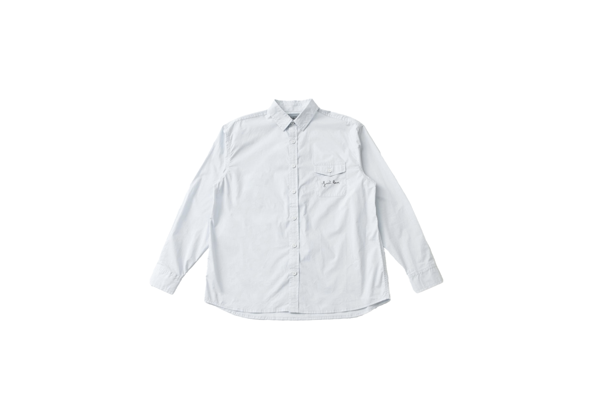 Chemise 'first love' bleue